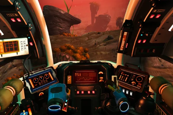 Exploring the Universe in Virtual Reality, A Review of No Man’s Sky VR
